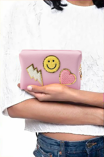 Preppy Patch Small Toiletry Bag
